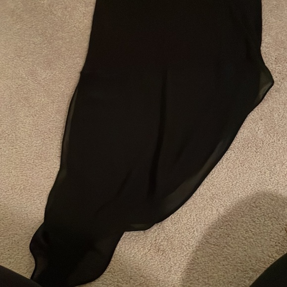 Black skirt with sheer bottom - Picture 3 of 6